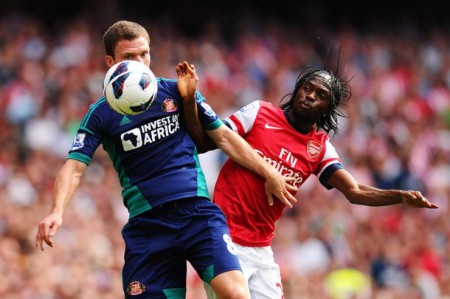 Arsenal speelt gelijk